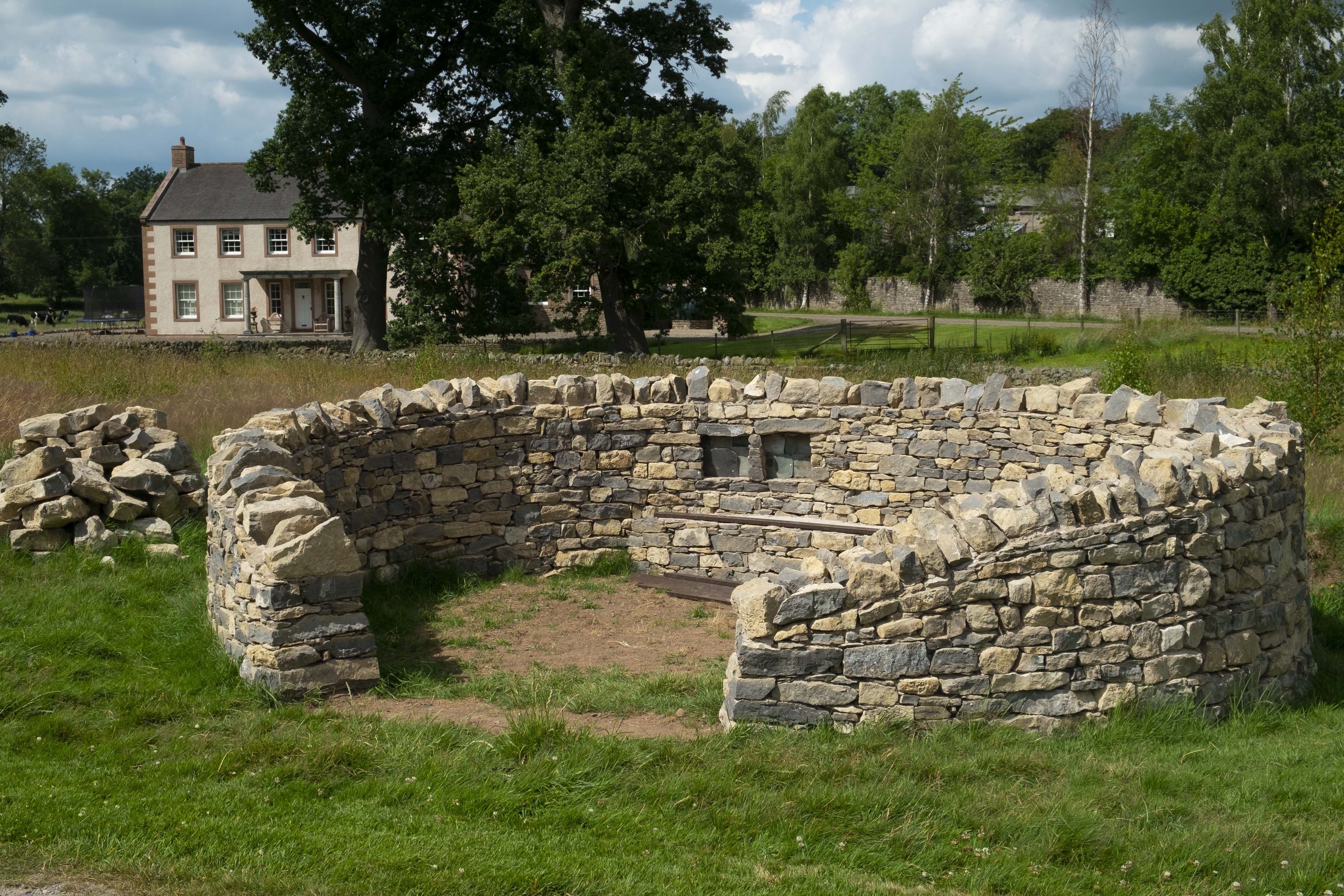 Stone seat