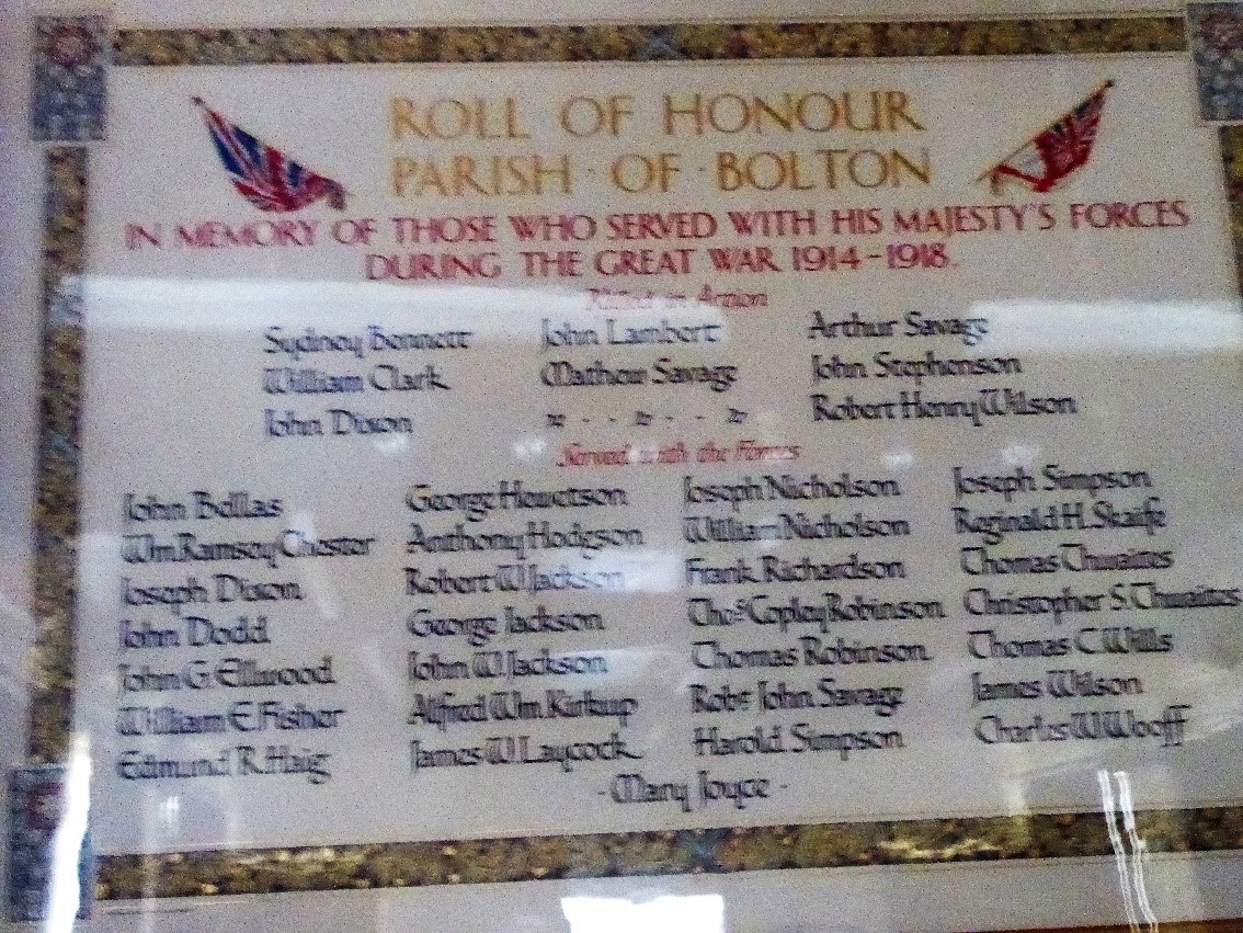 WW1 Roll of Honour